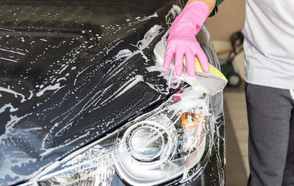 washing agent for car