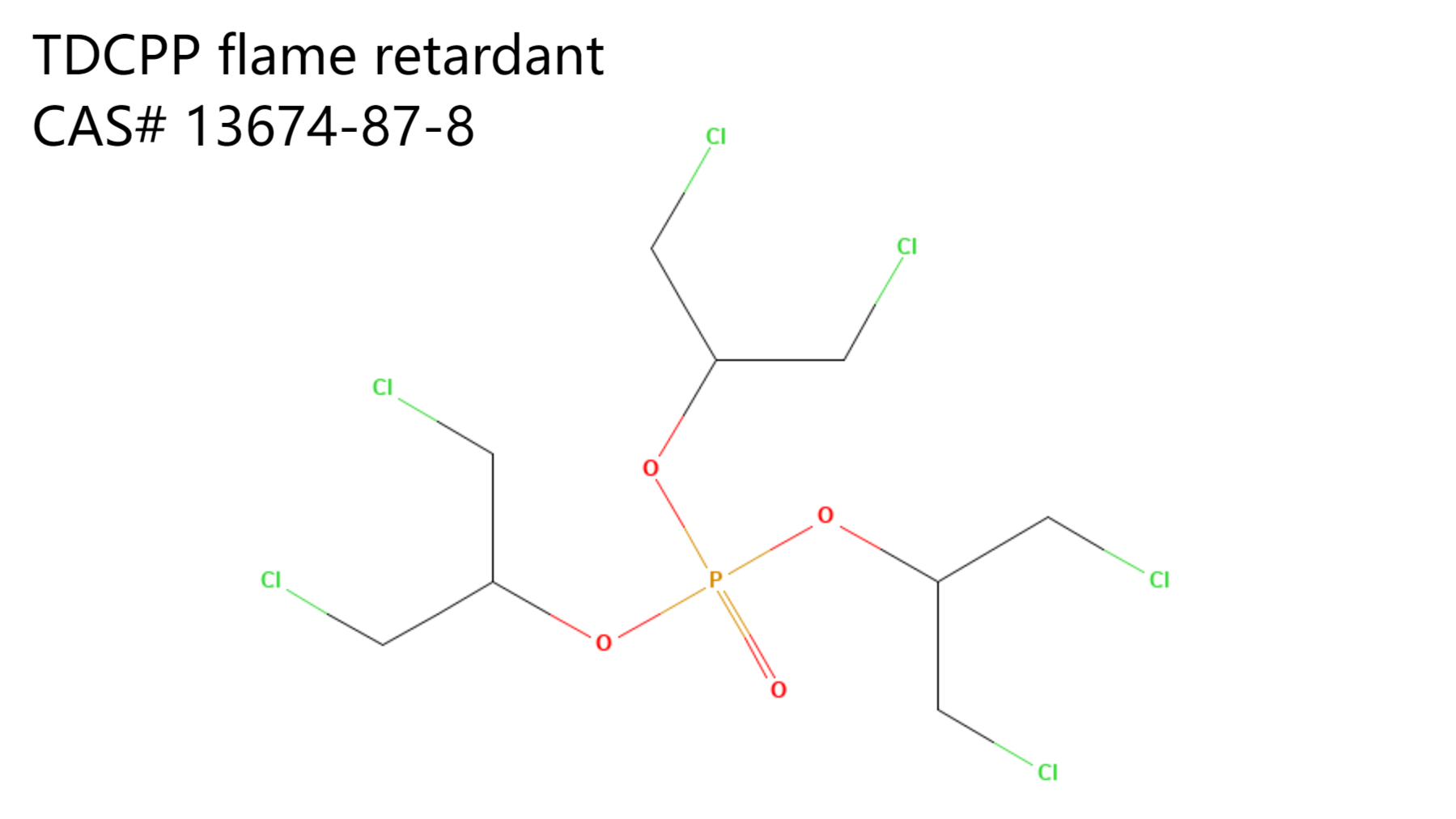 flame retardant TDCPP-structure